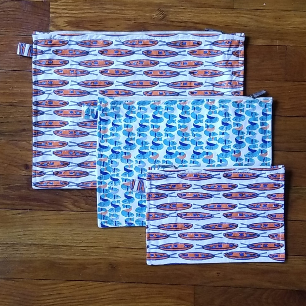 Pouch Set - Roller Rabbit